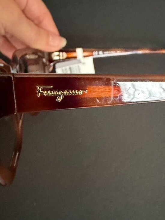 Salvatore Ferragamo Classic Logo 59mm Gradient Rectangle Tortoise Sunglasses main image 8